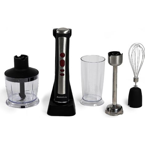 ZOE Stabmixer-Set, Wiederaufladbar 5 Geschwindigkeiten & Zerkleinerer