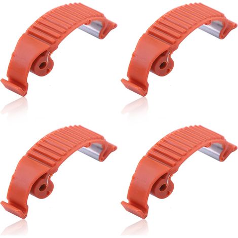 For Husqvarna 445 Orange Cylinder Cover Clip For Husqvarna 435 440E 445 450 450E 570 575 576 Chainsaw, 503 89 47-01 (1/5)