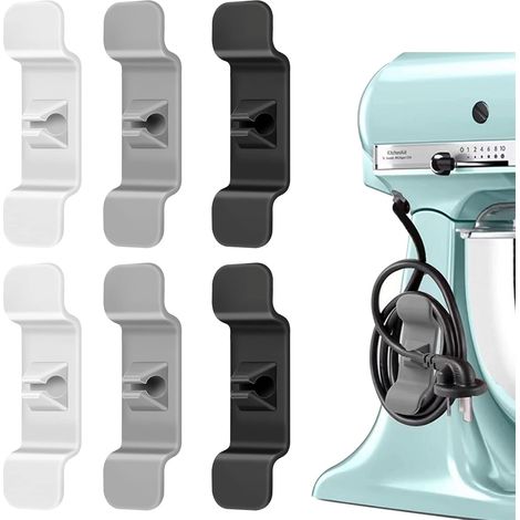 Organiseur De Cordon, 6 Range Enrouleur Cable Pour Appareils Electromenager (1/5)