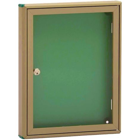 BACHECA PORTA AVVISI 1 FOGLIO cm 29x5x h.37 - bronzo