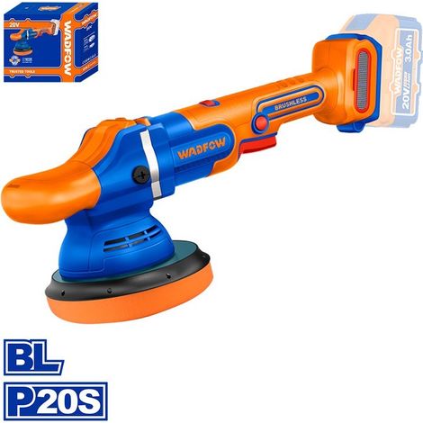 Pulidora rotorbital inalámbrica 20V Wadfow motor sin escobillas (1/5)