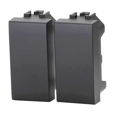 TAPPO COPRIFORO ABL - NERO CF=PZ 2- 8 confezioni