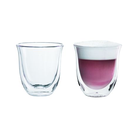 Delonghi Cappuccino-Set für 2 Tassen Transparent 19 cl (1/3)