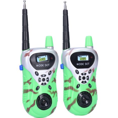 2 Talkies-Walkie portables mini télécommande intelligente sans fil appel jouet interaction parent-enfant cadeau (1/5)