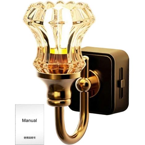 Dekorative Steckdosenlampe – Wandmontage, geeignet für ein Kinderzimmer (1/5)