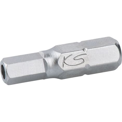 KS Tools 911.2943 1/4'' CLASSIC Bit Innensechskant, Bohrung, 25mm, 4mm (1/2)