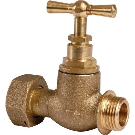 Robinet d'arrêt après compteur d'eau avec tête potence - Watts industries