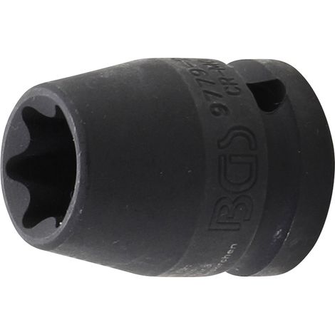 BGS Kraft-Steckschlüssel-Einsatz E-Profil Antrieb Innenvierkant 12,5 mm (1/2") SW E20 - 9779-20 (1/2)