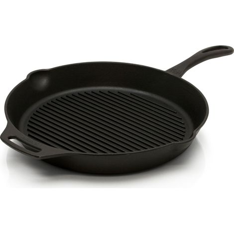 Sartén grill Petromax gp35 hierro fundido 35 cm versátil (1/3)