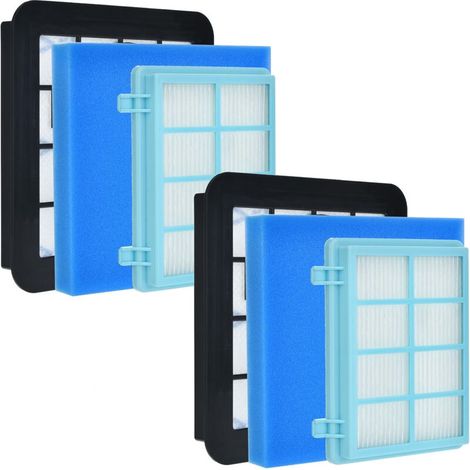 2 pièces Kit de filtre de remplacement pour Philips FC9331 FC9332 FC8010 Ensemble de filtre en mousse de moteur lavable (1/5)
