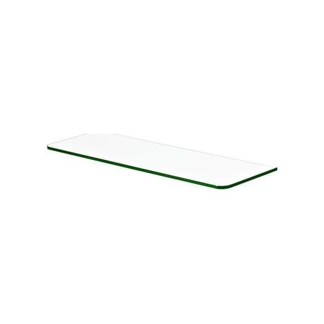 MENSOLA IN VETRO SATINATO 400 X 120 X 8 MM (1/2)