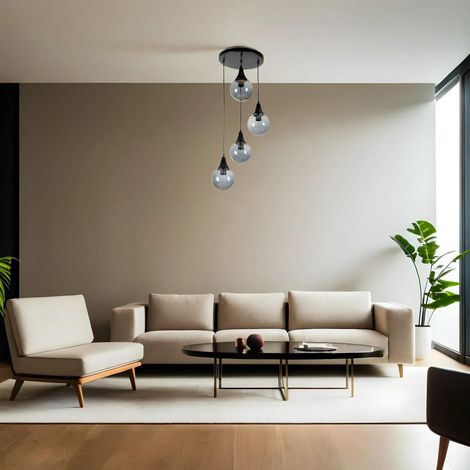 Élégant lustre Black (1/5)