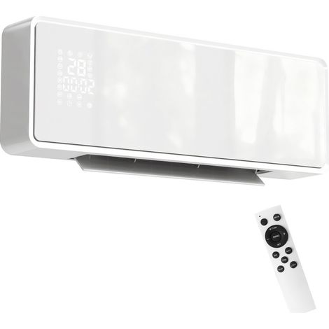 Termoventilatore murale ceramico 2000 W bianco con timer - CHICFURN (1/5)