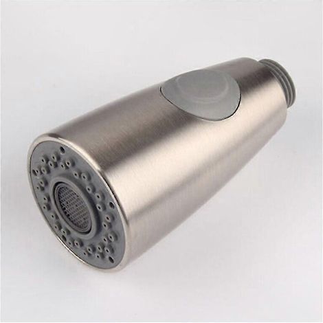 Multifunktions-Küchenarmatur als Ersatz, mit ausziehbarem Brausekopf, Chrom-Finish, 1/2-Zoll-Anschluss, kompatibel mit gebürstetem Nickel (1/3)