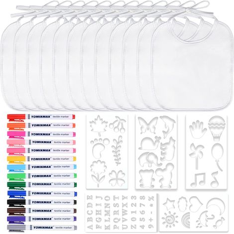 12PCS Bavoir pour Bébé (1/5)