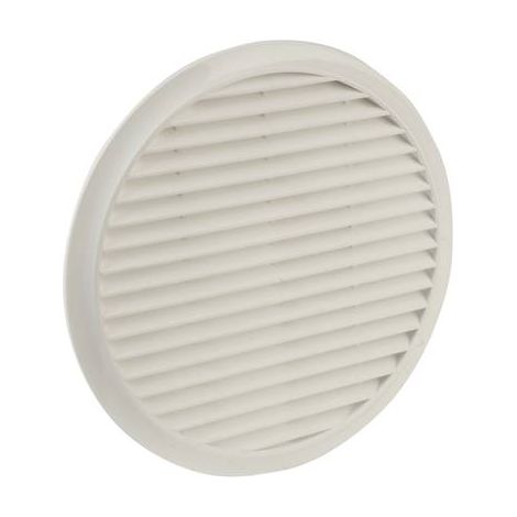 Wallair N33812 Rejilla de ventilación blanca 11.8 cm