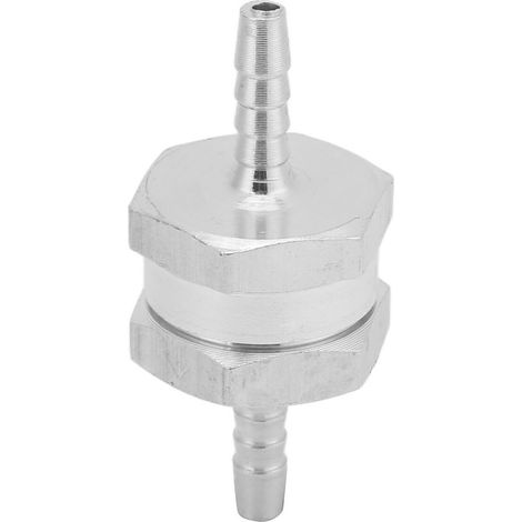 Clapet anti-retour unidirectionnel anti-retour en alliage d'aluminium universel pour carburant essence huile essence Diesel Water4mm/0.16in (1/5)