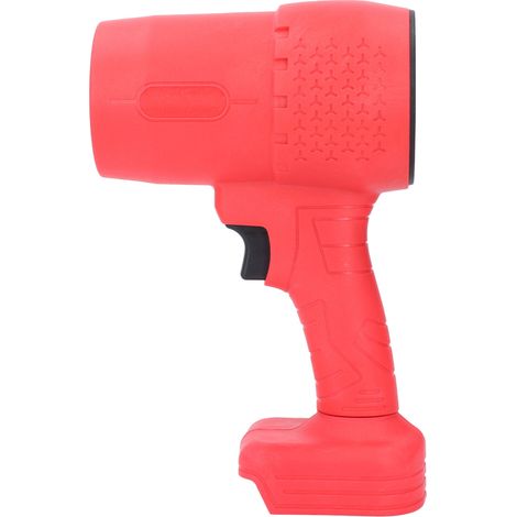 Tragbarer, roter Jet-Laubbläser 600–650 g, tragbarer, industrieller elektrischer Staubabscheider für Zuhause, Auto und Büro, 18–24 V (1/5)