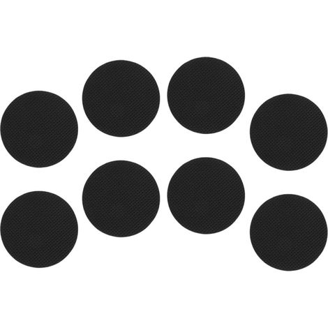 Lot de 8 Cales pour Pieds de Table de Billard en Eva, Patins Ajustables Diamètre 8,6 Cm, Niveleur de Table pour Sols Irréguliers, Accessoires pour Billard, Support Stable (1/5)