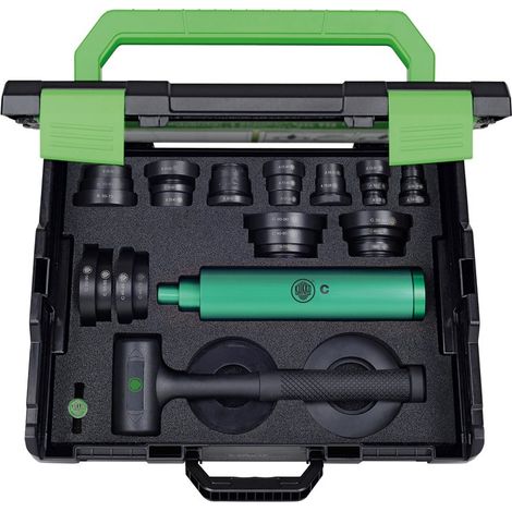 KUKKO 71-L JUEGO DE HERRAMIENTAS PARA MONTAR RODAMIENTOS DE 33 ANILLOS (10-50 MM) (1/5)
