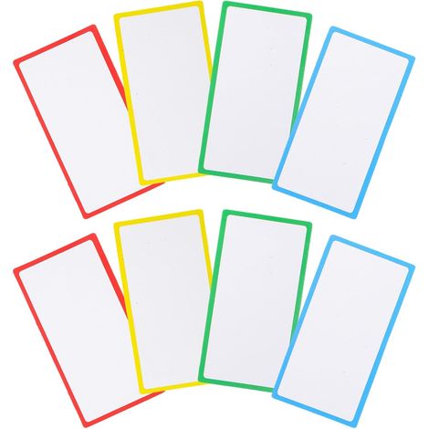 Stück Pvc Preisschilder 4 2 X 10cm mit Transparentem Design (1/5)