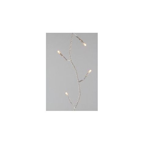 LED Basic Str.Timer8h/Dimmer5F 3600cm-480L,transparent/wweiss
