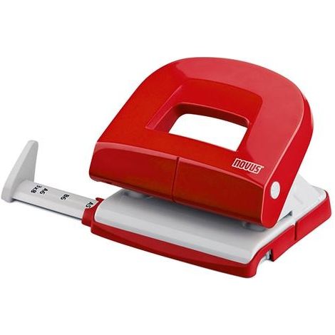 E 216 perforador de papel 16 hojas Rojo