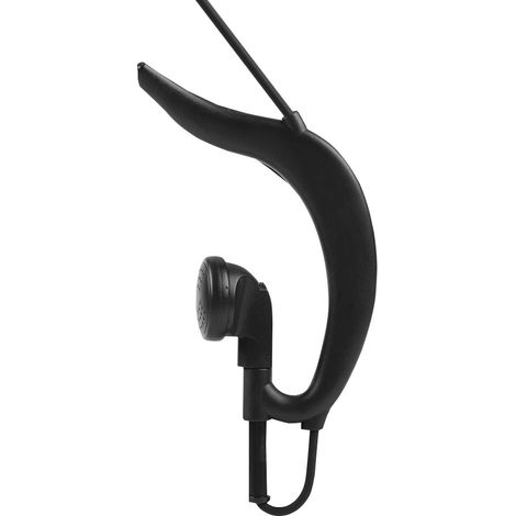 Casque Monoaural avec Micro PTT et Connecteur 3.5mm pour Talkie-Walkie
