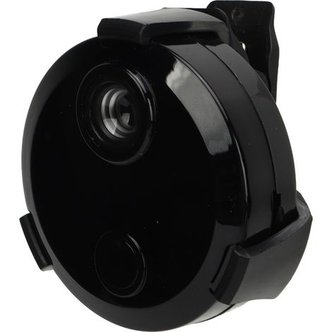 Caméra de surveillance WiFi HDQ15 1080p HD sans fil, grand angle, vision nocturne, télécommande, mini caméra portable rotative avec batterie intégrée (1/5)