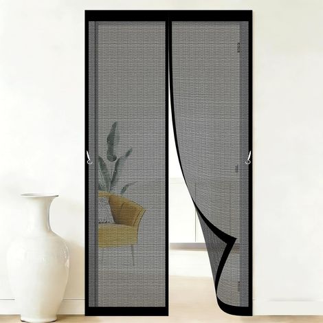 Magnétique Moustiquaire 50 x 180 cm Fermeture Mains Libres (1/5)