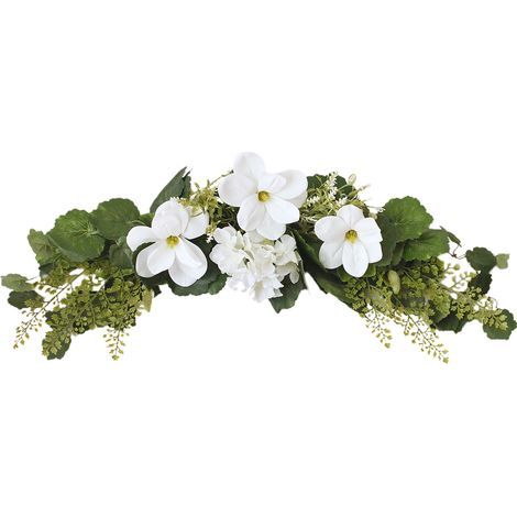 Frühlingsgirlanden-Türdekorationen, künstliche Blumen-Requisiten für Kirchenfeiern und Hochzeitsfotos (Z) (1/5)