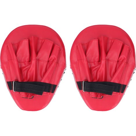 Gants de Boxe Cibles Arc Haute Densité 45 - Pads Mains Légers pour Entraînement Boxe et Taekwondo (1/5)