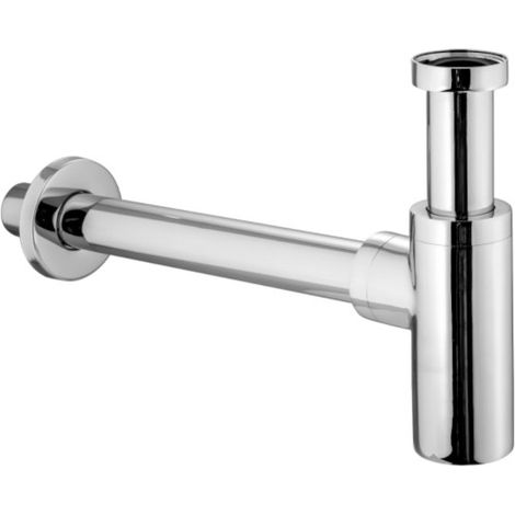 Sifone di scarico minimalista tondo per lavabo