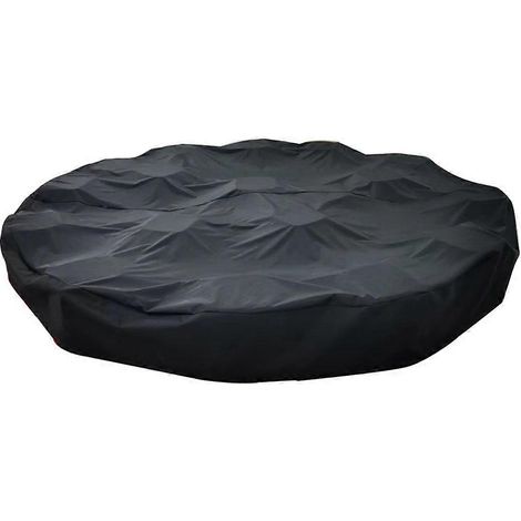 Couverture de piscine hors sol de 1,8 m (6 pieds) - Couverture de sécurité imperméable pour piscine gonflable ronde (1/5)