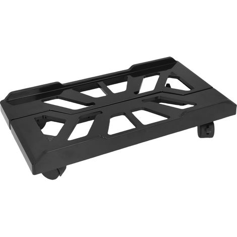 Support pour unité centrale mobile, réglable, en ABS, pour tour d'ordinateur, support sous bureau, chariot de sol pour PC, rehausseur d'ordinateur avec 4 roues pour la maison (1/5)