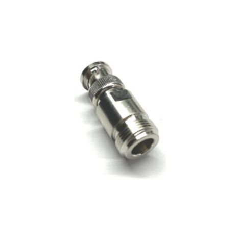 Adaptateur coaxial RS PRO BNC Fiche vers N Prise, Droit, , 50O, 4GHz ( Prix pour 1 )
