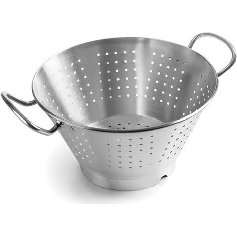 Colador Lacor conical colander 20 litros acero 45 cm