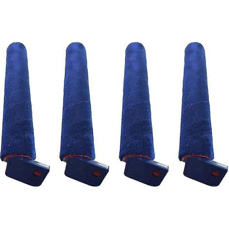 Lot de 4 balais à franges en microfibre lavables, compatibles avec le robot aspirateur Spot+ Scrub AI Wet & Dry. Accessoires pour aspirateur. (1/5)