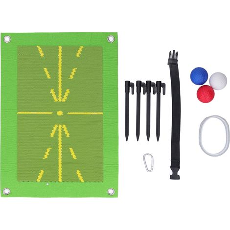 Tapis d'entraînement de frappe avec détection de swing, retour visuel de trajectoire, antidérapant, impact net sans trace. (1/5)
