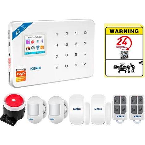 Sistema de alarma, control inteligente, protección multizona, kit de alarma 1, enchufe europeo. (1/2)