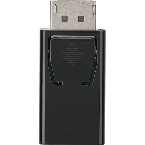 Lot de 2 adaptateurs DisplayPort mâle vers HDMI femelle noirs pour PC et ordinateurs portables (1/5)