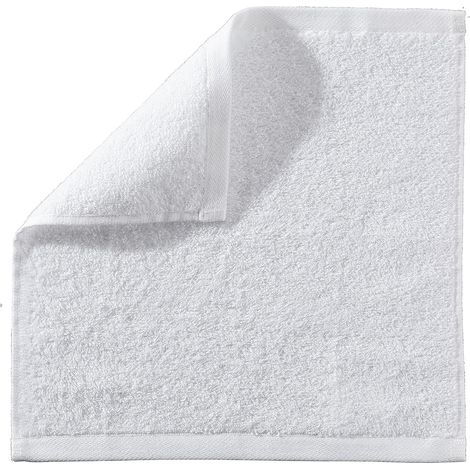 Lot de 24 serviettes de table blanches en coton, 30 x 30 cm (1/3)