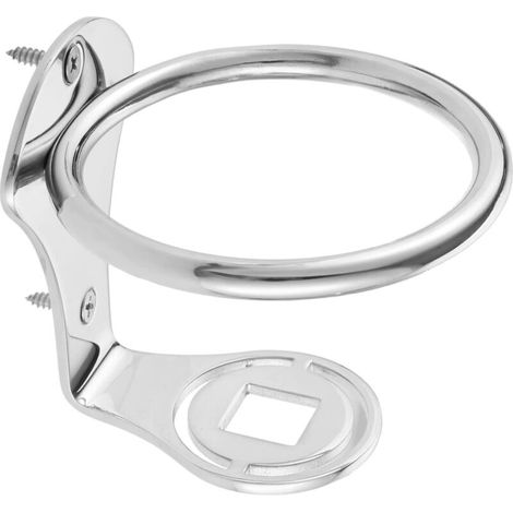 Getränkehalterring aus Edelstahl für Yachten, Bootsbecherhalter, universeller Getränkehalter für Plattformen (1/4)