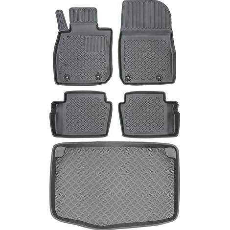Mazda 2 III Hatchback de 2014 (JUEGO) - Alfombrillas para coche + alfombrilla para maletero