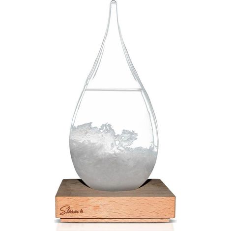 Northix Vaso Tempestad Grande Transparente Elegante