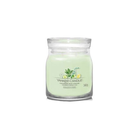 Yankee candle - cucumber mint cooler signature candle cucumber mint lemonade 3680g