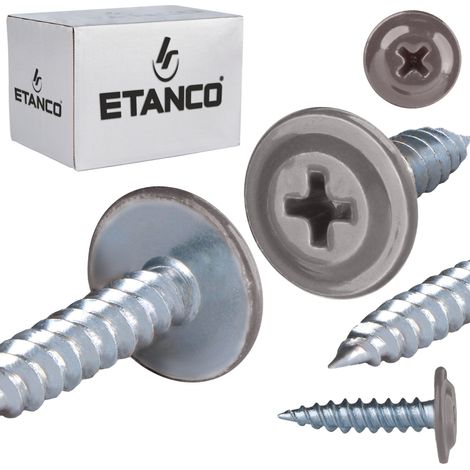 GM-S Befestigungsverbinder 4,2x19mm RAL 9007 (1/5)
