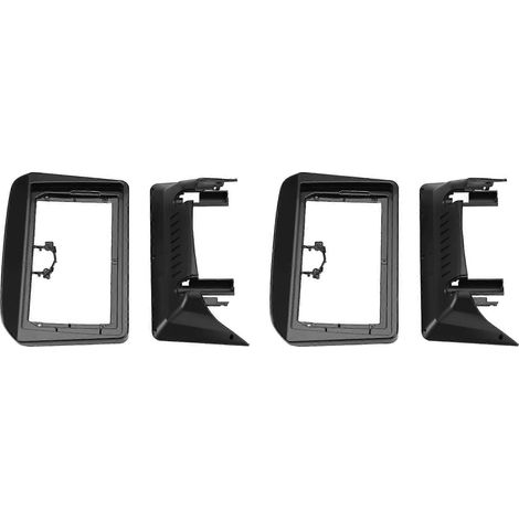 Lot de 2 façades d'autoradio 9 pouces pour Chevrolet Onix 2020+ Android GPS MP5, autoradio 2 DIN, panneau de tableau de bord (1/5)