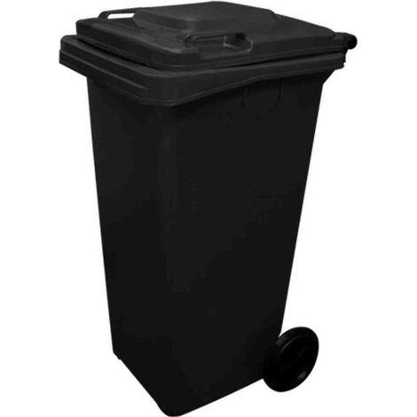 Contenedor de Basura Reciclables de Colores con Ruedas 240L