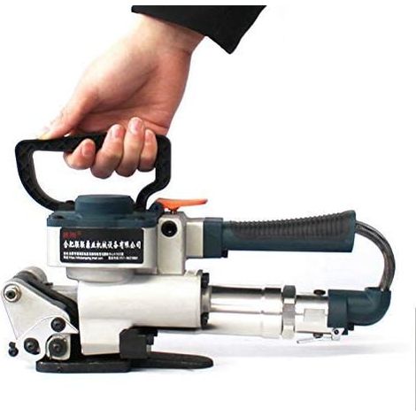 Portable pneumatic strapping machine for welding and packaging (1/5)